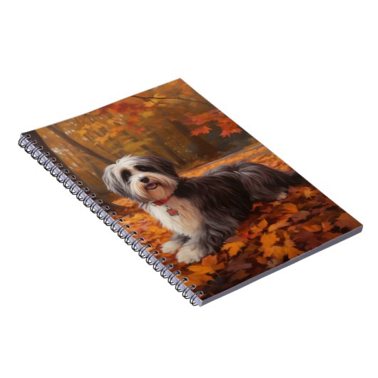 Carnet Havanais en automne Feuilles automne Inspiration (Côté Droit)