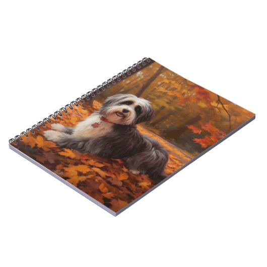 Carnet Havanais en automne Feuilles automne Inspiration (Côté gauche)