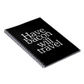 Carnet Have Bacon Will Travel (Côté Droit)