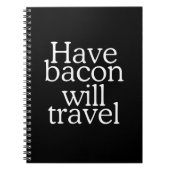 Carnet Have Bacon Will Travel (Devant)
