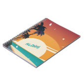 Carnet Hawaïen/Aloha/Tropical/plage (Côté gauche)