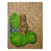 Carnet hawaïen de Tiki Lauhala (Devant)