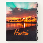 Carnet Hawaii Beach Hawaii Îles Hawaii (Dos)