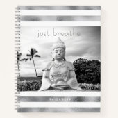 Carnet Hawaii Bouddha Sliver Blancs Breathe (Devant)