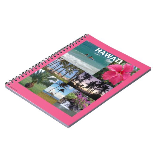 Carnet Hawaii paradisiaque (Côté gauche)