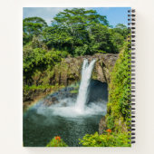 Carnet Hawaii, Rainbow Falls à Hilo (Dos)