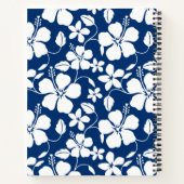 CARNET HAWAIIAN HULA (HIBISCUS) NAVY (Dos)