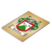 Carnet Hawkins Coat of Arms (Côté gauche)