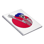Carnet Hé les amis Squelette cool et drôle (Côté Droit)