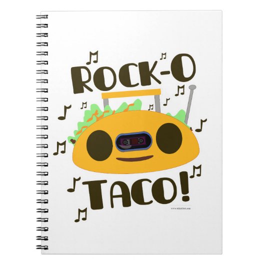 Carnet Hé taco de Roche-o (Devant)