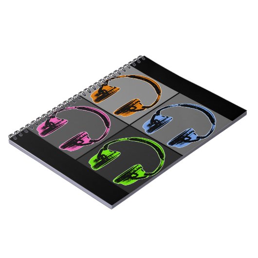 Carnet Headphones (Côté gauche)