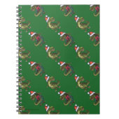 Carnet Heads and Tails Solive TRex Green Pattern (Devant)
