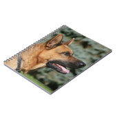 Carnet Headshot 1 de berger allemand (Côté gauche)