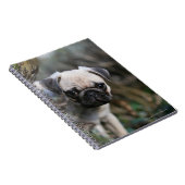 Carnet Headshot de chiot de carlin de faon (Côté Droit)