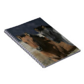 Carnet Headshot de poulain de mustang (Côté Droit)