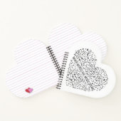 Carnet Heart de Music Speaks (Intérieur)