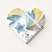 Carnet Heart Shaped Personalized Notebook (Dos)