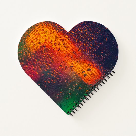 Carnet Heart Shaped Spiral Bound Notebook (Dos)