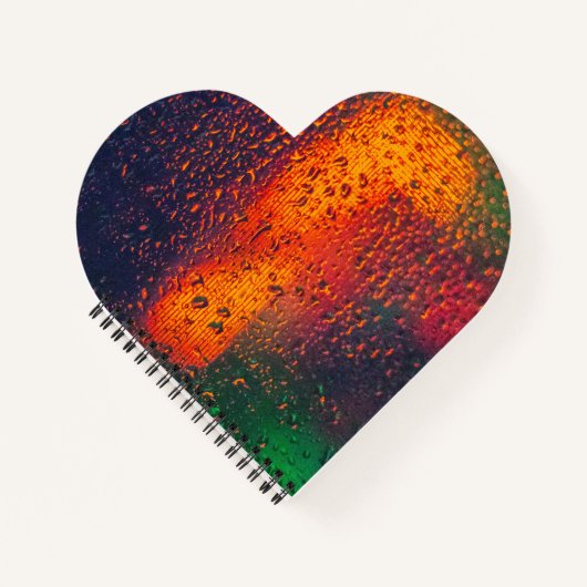 Carnet Heart Shaped Spiral Bound Notebook (Devant)