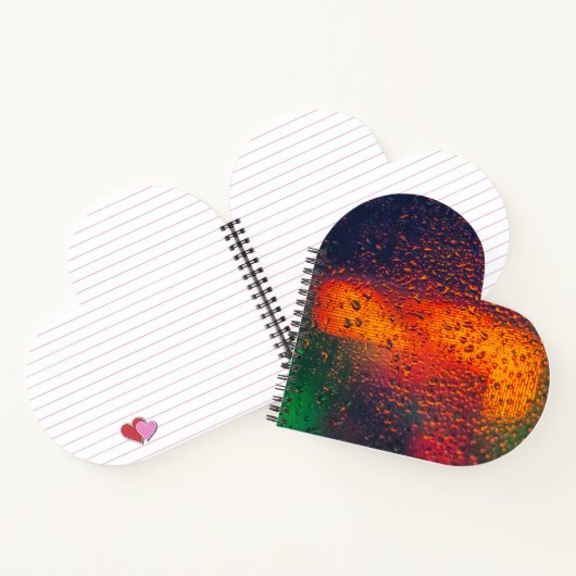 Carnet Heart Shaped Spiral Bound Notebook (Intérieur)