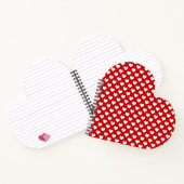 Carnet Heart Shaped Spiral Bound Notebook (Intérieur)