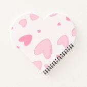 Carnet Heart Shaped Spiral Notebook – Customize Your Love (Dos)