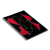 Carnet Heart Spade Diamond Club (Côté Droit)
