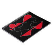 Carnet Heart Spade Diamond Club (Côté gauche)
