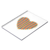 Carnet Heart Stripes (Côté gauche)
