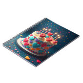 Carnet Hearts Birth Cake (Côté gauche)