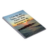 CARNET HEAVENLY PHILIPPIANS 4:13 SCRIPTURE DESIGN (Côté Droit)