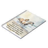 Carnet Hébreux 12 1-2 Courez avec la Bible de l'Endurance (Côté gauche)