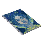 Carnet Hécate, Déesse de la Lune, peinture pastel, imagin (Côté Droit)