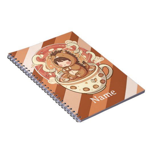 Carnet Hedgehog Study Session Spiral Notebook (Côté Droit)
