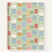 Carnet Hedwig Post Letter Block Pattern (Devant)