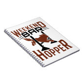 Carnet Heekend Bar Hopper Agility Dog Trainer Propriétair (Côté Droit)