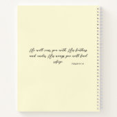 Carnet Held in His Arms Scripture personalized (Dos)