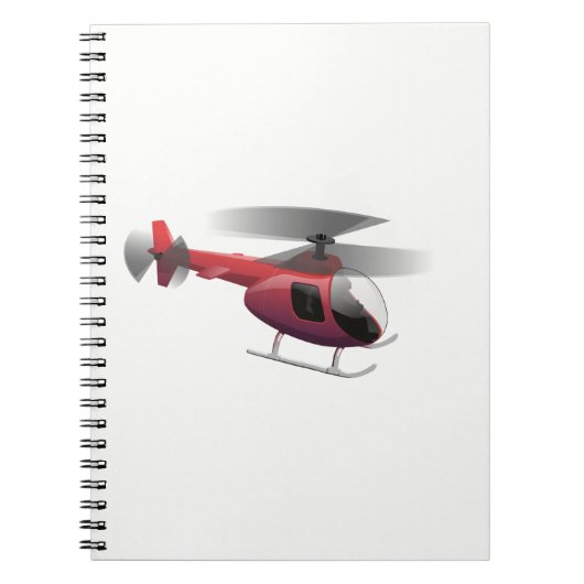 Carnet Hélicoptère (Devant)