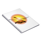 Carnet Hélicoptère de dessin (Côté Droit)