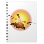 Carnet Hélicoptère de dessin (Devant)