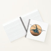 Carnet Hélicoptère de dessin (Intérieur)