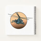 Carnet Hélicoptère de dessin (Dos)