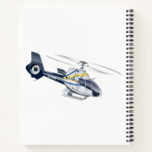 Carnet Hélicoptère de dessin (Dos)