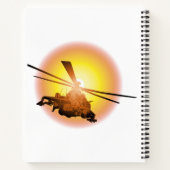 Carnet Hélicoptère de dessin (Dos)