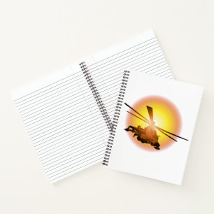 Carnet Hélicoptère de dessin