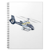 Carnet Hélicoptère de dessin (Devant)