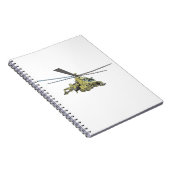 Carnet Hélicoptère de dessin animé "Hind" (Côté Droit)