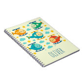 Carnet Hélicoptères de dessin animé mignons (Côté Droit)