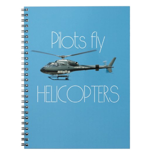 Carnet Hélicoptères Pilot (Devant)