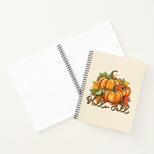 Carnet Hello Fall - Cosy Citrouille Patch (Intérieur)